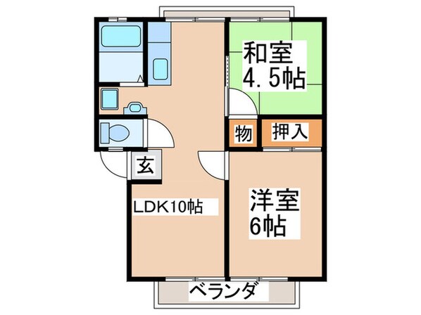 ノアズ・アークの物件間取画像